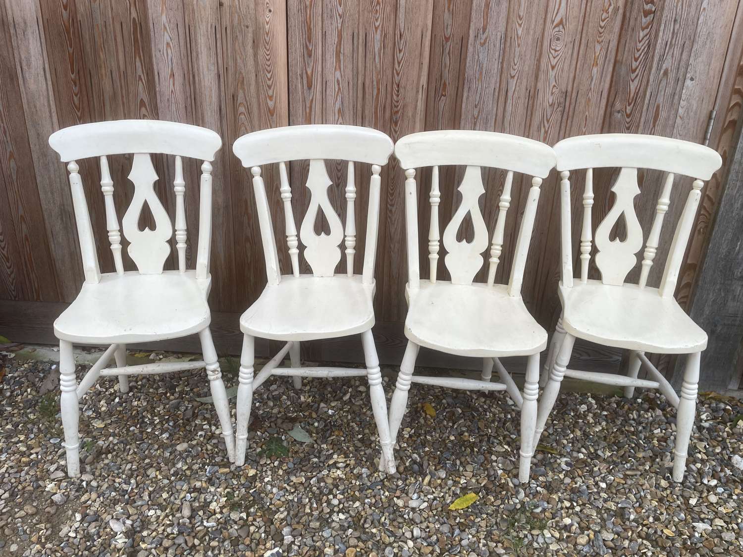 Set of 4 quality Splat Back Chairs