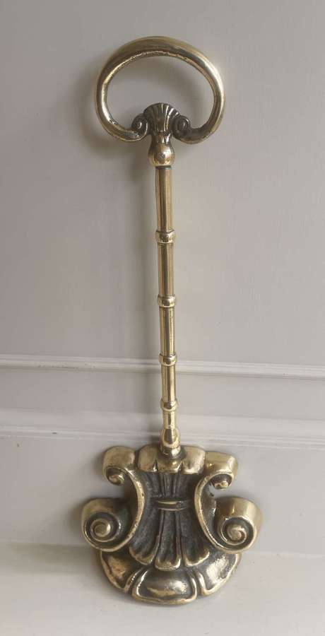 Victorian Brass Door Porter