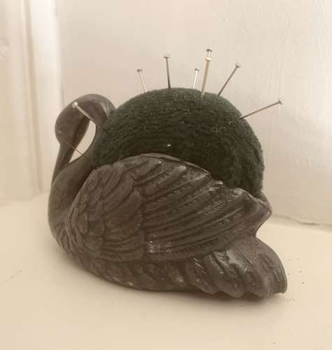 Victorian Peter Swan Pin Cushion