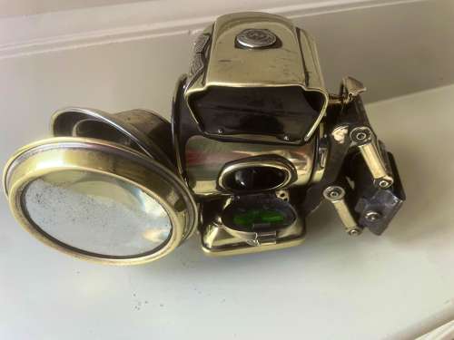 Lucas Silver King Motorcycle Lamp