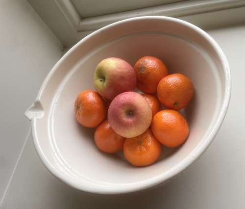 French Butcher's Advertising Mixing Bowl
