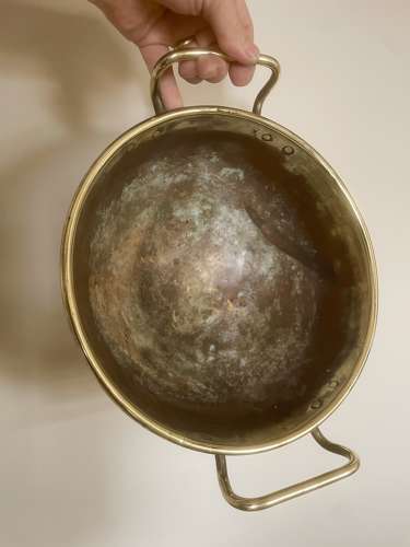 Antique Brass Mixing bowl