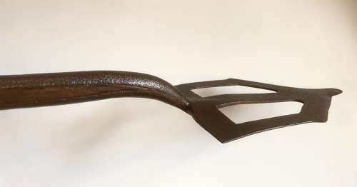 Rare Pointed Clay Spade