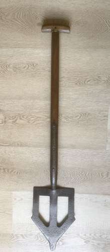 Rare Pointed Clay Spade