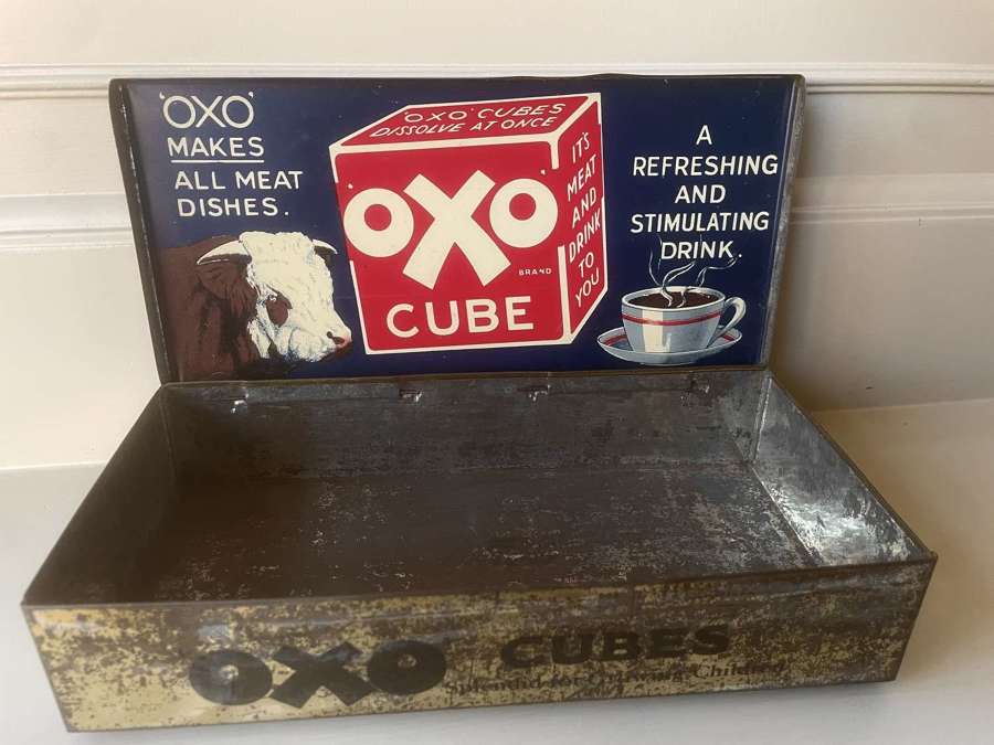 Large size OXO tin