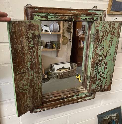 19th Cent Shuttered Window (NOW MIRROR)