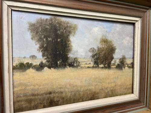 OIL ON BOARD - August Sunshine