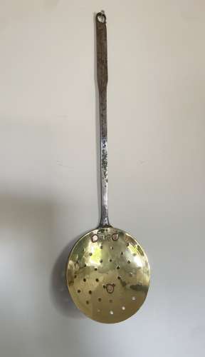 Early 1800s brass Skimmer