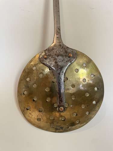 Early 1800s brass Skimmer