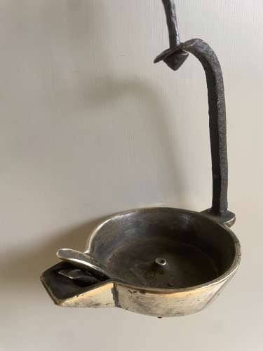 Early Single Valve Crusie Lamp