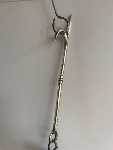 19th Cent Normandy Kitchen Crusie Lamp