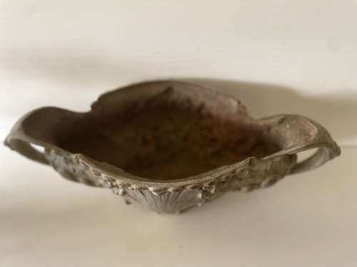 Antique Cast Iron Jardiniere