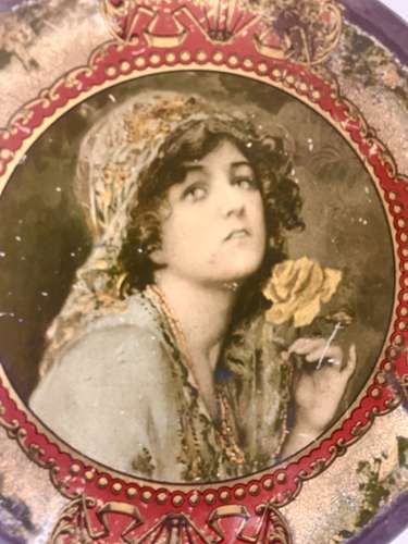 Large 1920s Biscuit Tin