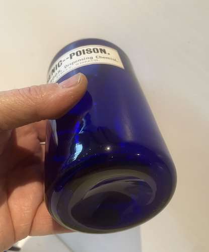 Victorian ARSENIC POISON Chemist Bottle