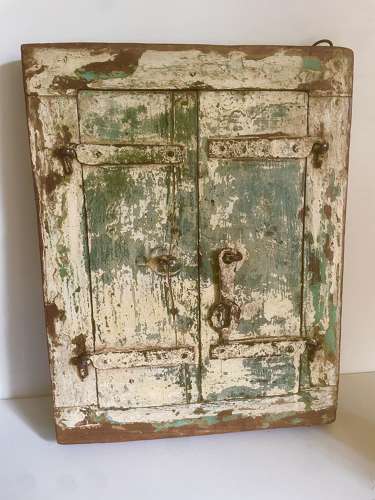 19th Cent Shuttered Window now Mirror