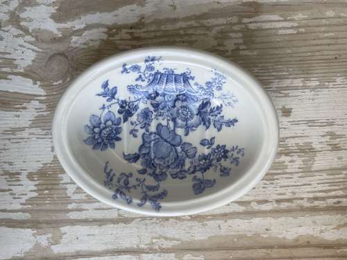 Blue and White SOAP DISH