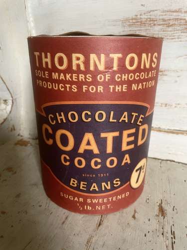 Large Size Thornton Chocolate Coated Cocoa Beans Tub