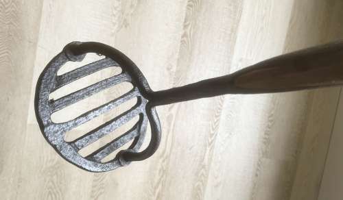 Rare, 19th Cent Feed Masher