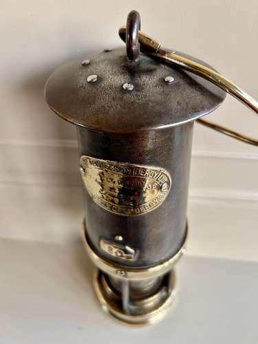 Antique Miner's Lamp