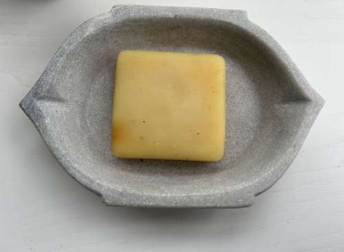 Diamond Shaped Marble Soap Dish