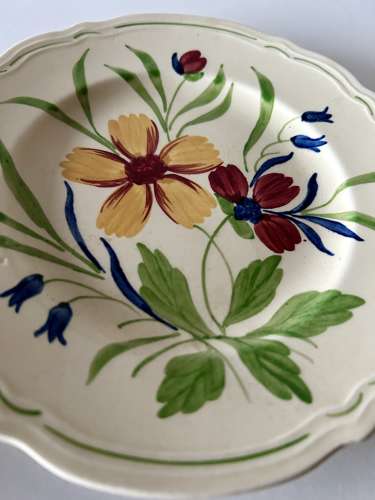 Rare Design Small Titian Plate (3)