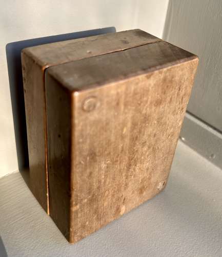 Scarce 2-Part Butter Mould WHEAT SHEAF