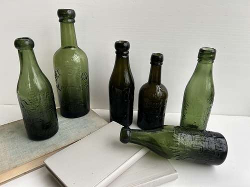 Antique Beer Bottles