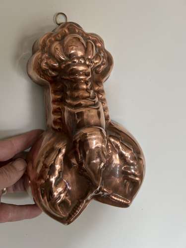Copper Lobster Mousse Mould