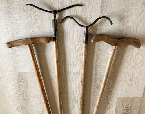 Antique Shepherd's Dipping Crooks