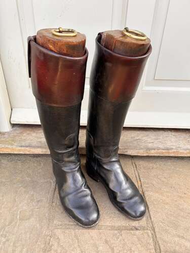 Victorian Riding Boots with Trees