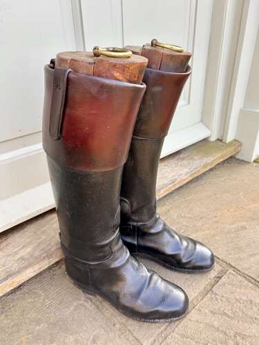 Victorian Riding Boots with Trees