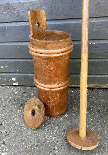 Old Plunger Butter churn