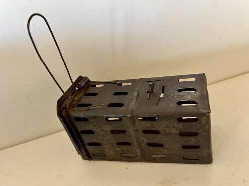 Unusual Tin Box Mouse Trap
