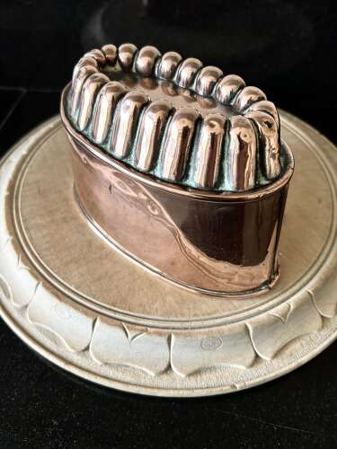 Edwardian Copper Jelly Mould