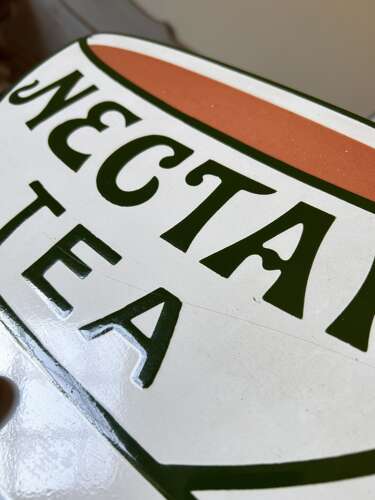Nectar Tea, Enamel Sign