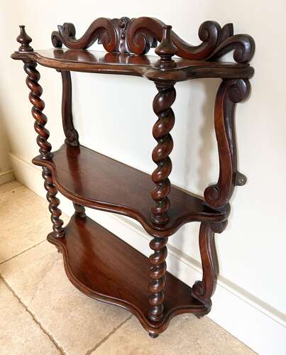 Stunning, 19th Cent Shelf Rack