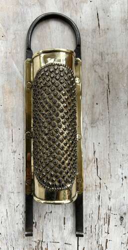 Quality, Victorian Brass Kitchen Grater