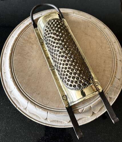Quality, Victorian Brass Kitchen Grater