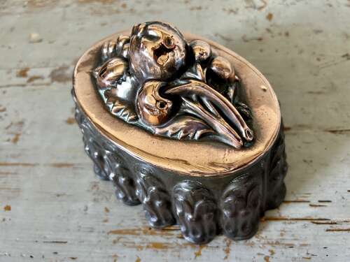 Superb, Victorian, Copper and Tin Jelly Mould