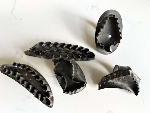 Five Crinkle Pastry Cutters