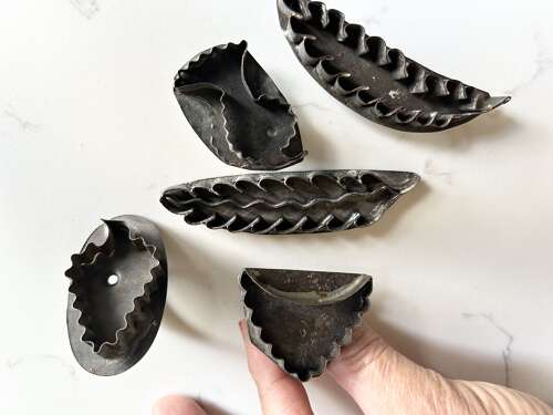 Five Crinkle Pastry Cutters