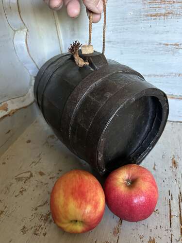 19th Cent Harvest Barrel or Costrol