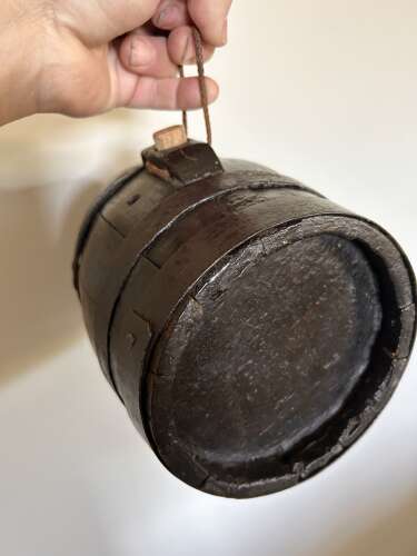 19th Cent Harvest Barrel or Costrol