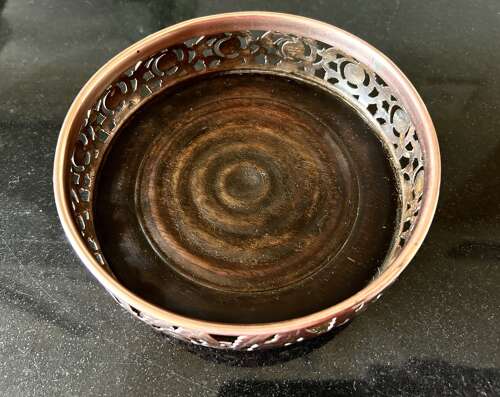 Georgian Copper Wine Coaster