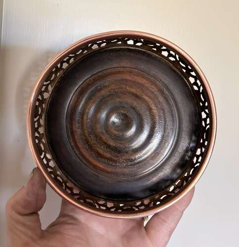 Georgian Copper Wine Coaster