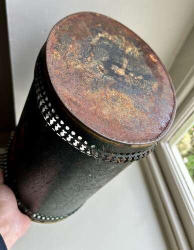 1920s Toleware Waste Paper Bin
