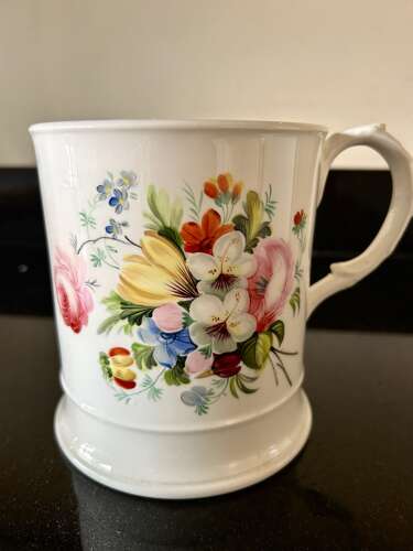 Stunning Victorian Hand painted Mug