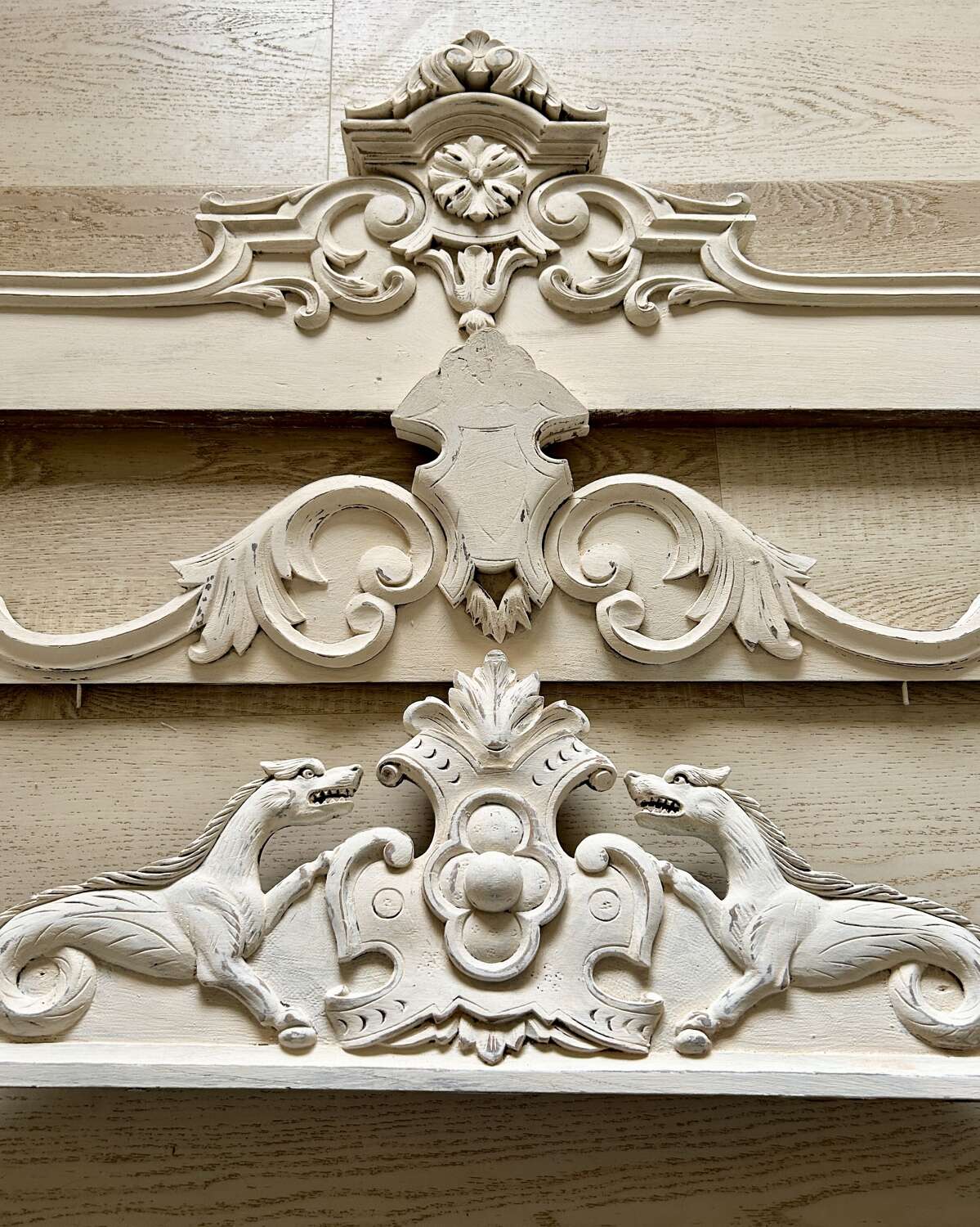 Antique Decorative Carved Pelmets