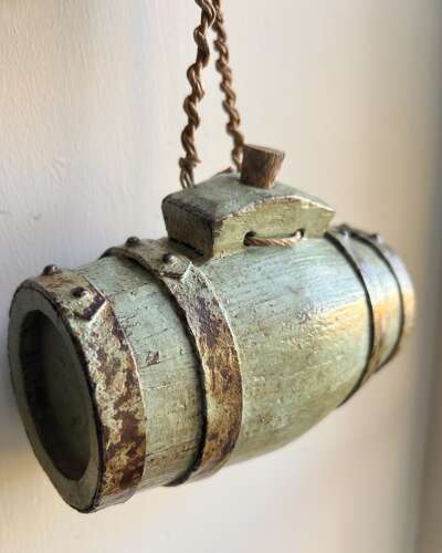 Rare, 19th Cent Child's Costrel