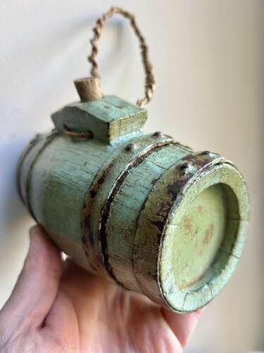 Rare, 19th Cent Child's Costrel